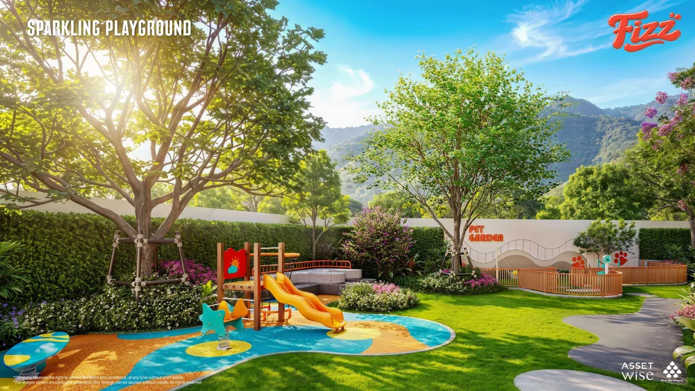 Визуализация The Title FIZZ: Детская площадка Sparkling Playground